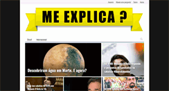 Desktop Screenshot of meexplica.com